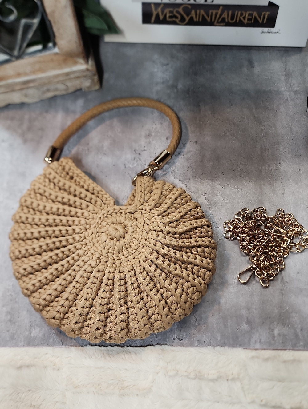 Boutique Brand Nautilas Style Versitile Handbag